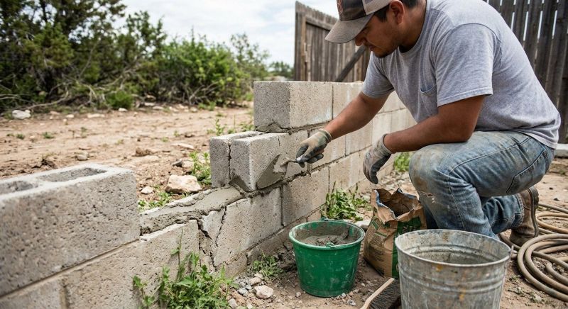 Block Wall Repair in Azle, TX