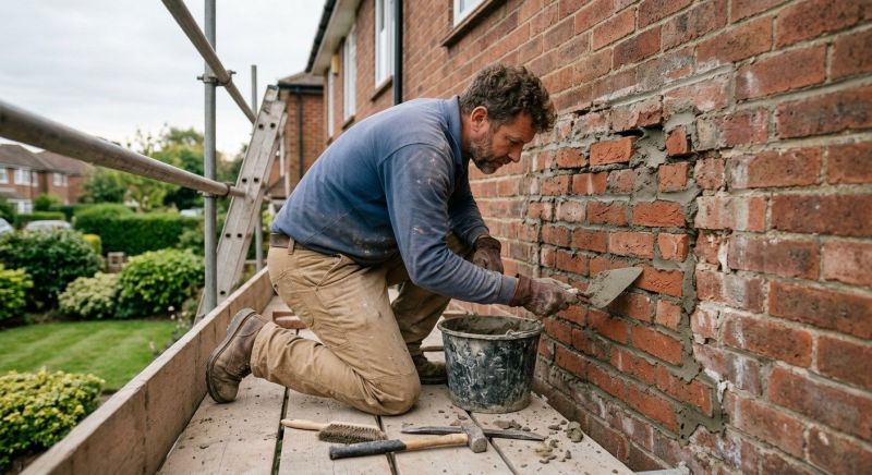 Brick Flatwork Repair in Addison, TX