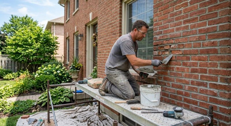 Brick Flatwork Repair in Hurst, TX