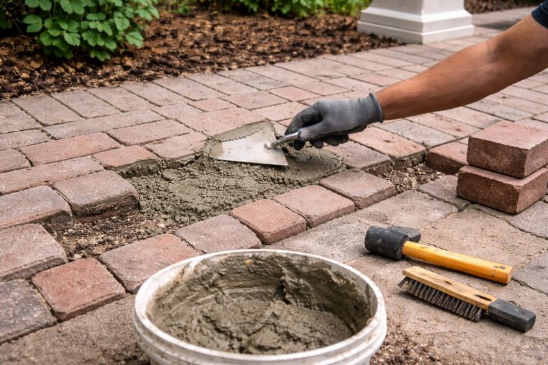 Brick Flatwork Repair in Southlake, TX