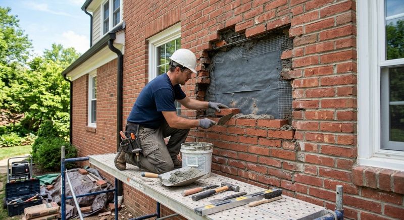 Brick Masonry Repair in Argyle, TX
