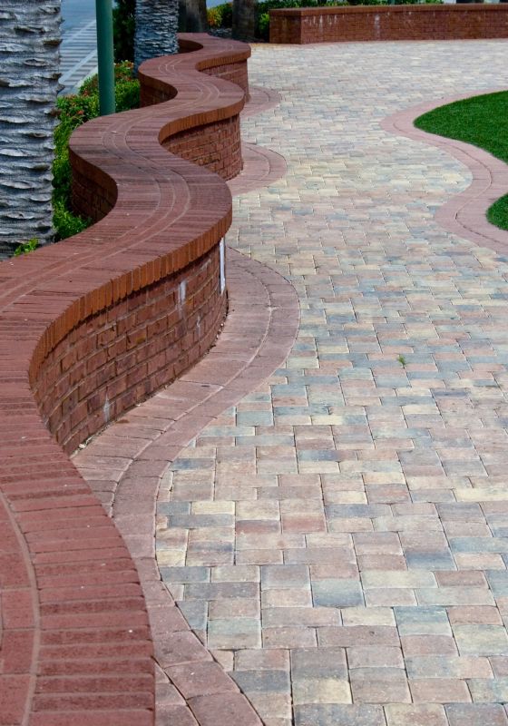 Brick Pathway Repair in Keller, TX