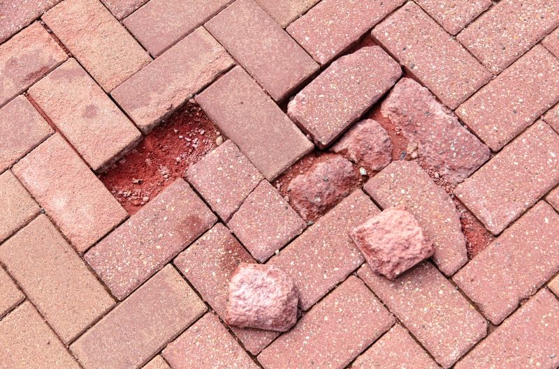 Brick Pathway Repair in Keller, TX