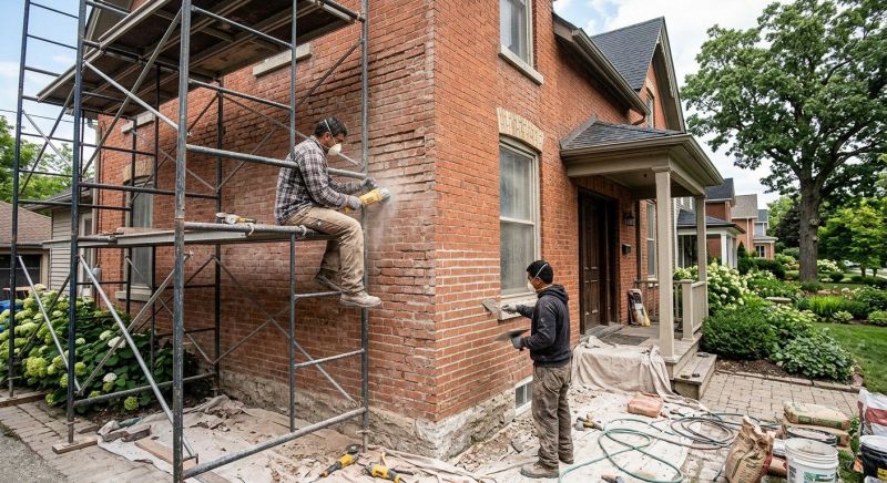 Brick Restoration in Lewisville, TX