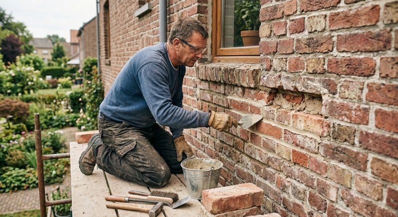 Brick Stairs Repair in Carrollton, TX