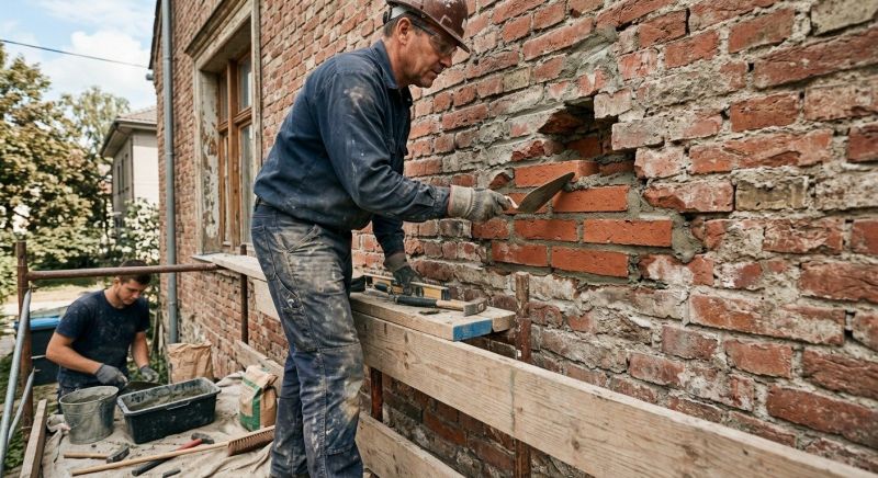 Brick Wall Repair in Lake Dallas, TX