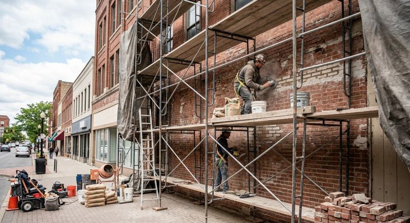 Commercial Masonry Repair in Addison, TX