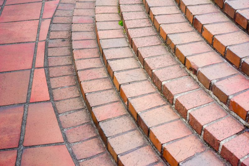 Entryway Brick Repair in Keller, TX