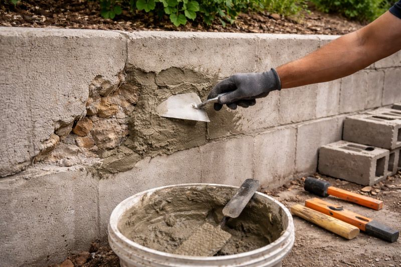 Retaining Wall Repair in Coppell, TX