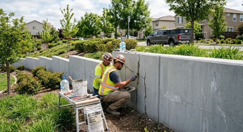 Retaining Wall Repair in Euless, TX