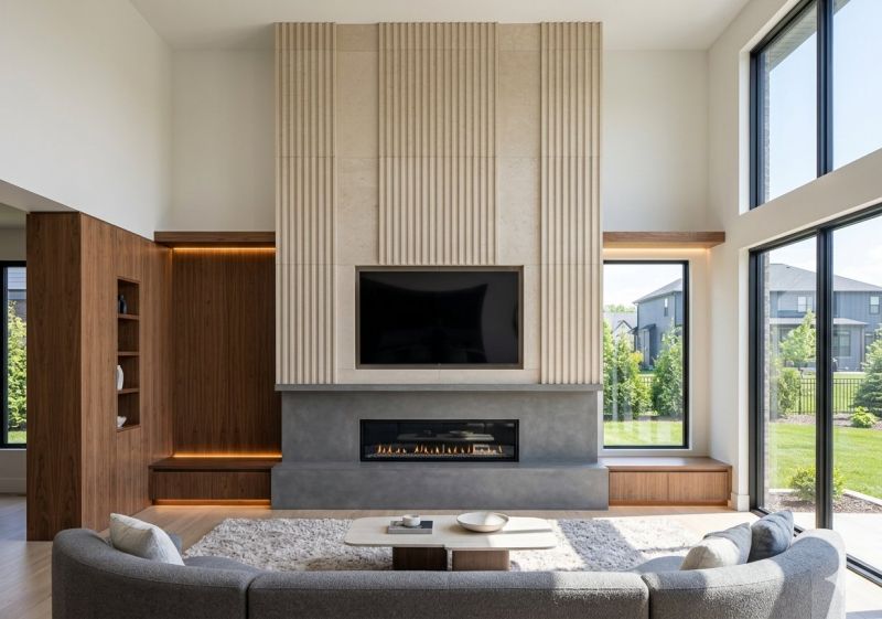 Stone Chimney Installation in Arlington, TX