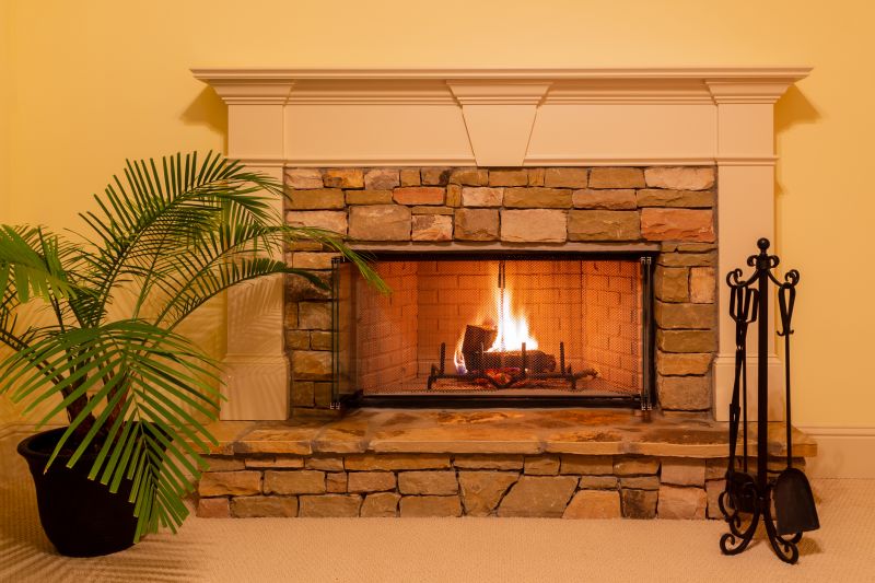 Stone Chimney Installation in Keller, TX