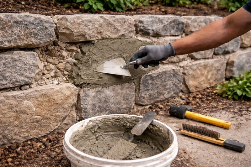 Stone Masonry Repair in Denton, TX