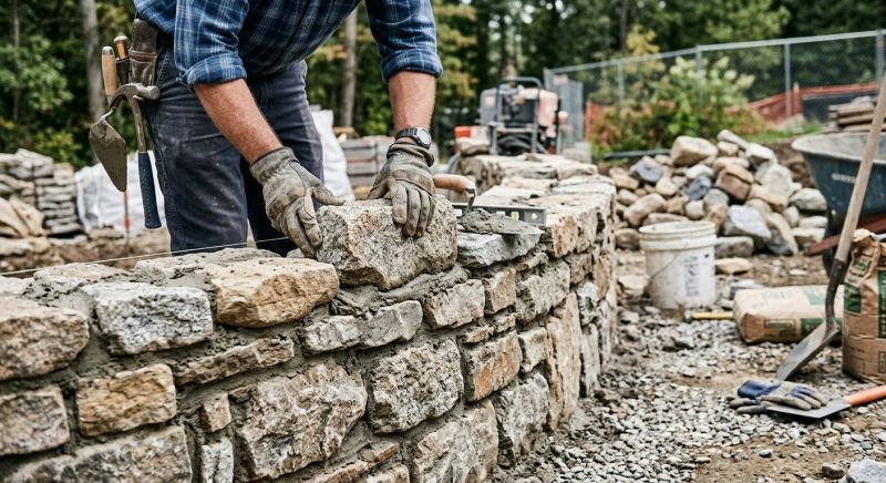 Stonework Installation in Irving, TX
