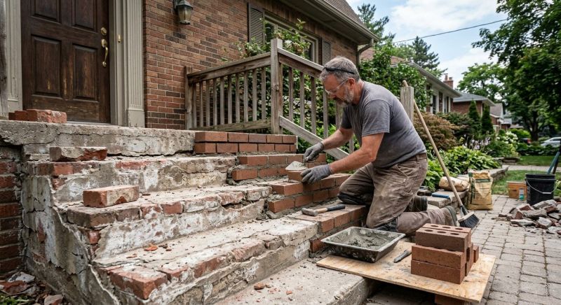 Stonework Repair in Argyle, TX