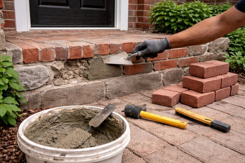 Stonework Repair in Crowley, TX