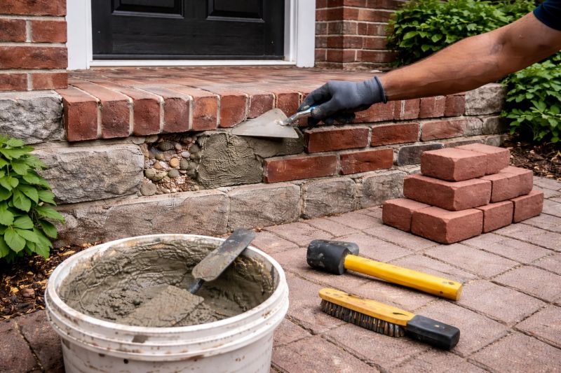 Stonework Repair in Flower Mound, TX